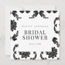 Pesquisar por damasco branco preto convites Damask