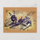 Pesquisar por cão selvagem africano cartoes postais Caça