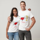 Pesquisar por coração musical camisetas Vermelho