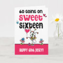 Pesquisar por ideias engraçadas do 60 aniversário convites Para ela