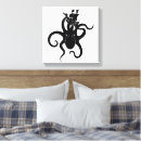 Pesquisar por kraken impressão de canvas Polvo