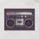 Pesquisar por rádio dj cartao de visita Retro