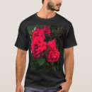 Pesquisar por rosa vermelha romântica camisetas Floral