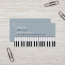 Pesquisar por música cartao de visita Pianista