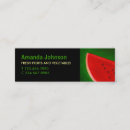 Pesquisar por melancia vermelha padrao cartao de visita Fruta