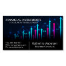 Pesquisar por mercado financeiro cartao de visita Corretor de ações