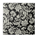 Pesquisar por flores preto e branco azulejos Colheita