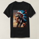Pesquisar por arte indiana camisetas Cherokee