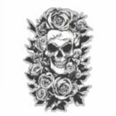 Pesquisar por desenho do crânio adesivos Rosas