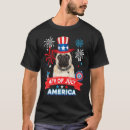 Pesquisar por pug feliz camisetas Patriótica