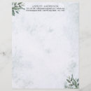 Pesquisar por água papel timbrado Elegante