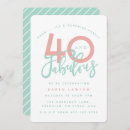 Pesquisar por de anos feliz 40 aniversário convites 40 e fabuloso