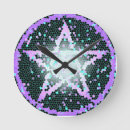 Pesquisar por wicca relogios de parede Pentacle