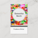 Pesquisar por freelance cartao de visita Novelista