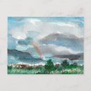 Pesquisar por chuva cartoes postais Aquarela