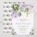 Pesquisar por roxo e verde convites Flores florais