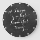 Pesquisar por chalkboard relogios de parede Preto