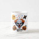 Pesquisar por assustador palhaço canecas Halloween