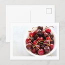 Pesquisar por vermelho de cereja cartoes postais Cerejas