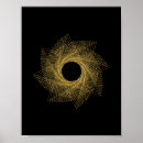 Pesquisar por espiral de fibonacci pôsteres pósteres Ouro