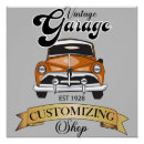 Pesquisar por garagem vintage artes pósteres Automóvel