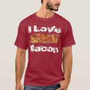 Pesquisar por eu te amo bacon camisetas Para ele