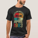 Pesquisar por abril de 1983 camisetas Ano