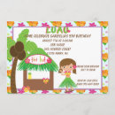 Pesquisar por menina de hula convites Aloha