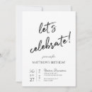 Pesquisar por aniversario 50 anos homem convites Minimalista