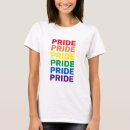 Pesquisar por arco íris do orgulho gay camisetas Para ela