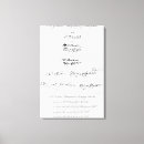 Pesquisar por assinatura impressão de canvas Escrevendo