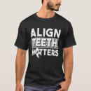 Pesquisar por alinhar camisetas Estudante de odontologia