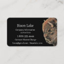 Pesquisar por búfalo americano cartao de visita Preto