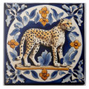 Pesquisar por animais selvagens azulejos Leopardo
