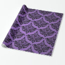 Pesquisar por roxo e preto papel de presente Chique