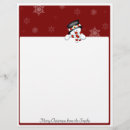 Pesquisar por boneco de neve personalizada papelaria Vermelho