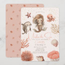 Pesquisar por watercolor mermaid convites Aquarela