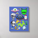 Pesquisar por aliens impressão de canvas Ufo