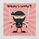 Pesquisar por ninja party convites Menino