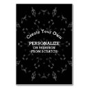 Pesquisar por vazio cartoes de mesa Preto