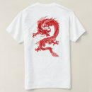 Pesquisar por chinese dragon camisetas Vermelho