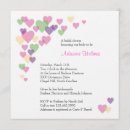 Pesquisar por coração colorido convites Primavera