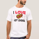 Pesquisar por eu amo cachorros quentes camisetas Salsicha