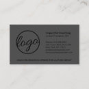 Pesquisar por escuro cinzas cartao de visita Básico