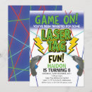 Pesquisar por laser tag convites Meninos