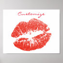 Pesquisar por vermelha lábios amor artes pósteres Beijo