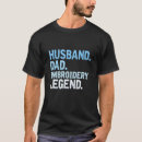 Pesquisar por pais bordadas camisetas Marido