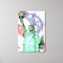 Pesquisar por a estátua da liberdade impressão de canvas Aquarela
