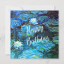 Pesquisar por pintura monet cartoes Azul
