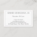 Pesquisar por advogado elegante cartao de visita Branco